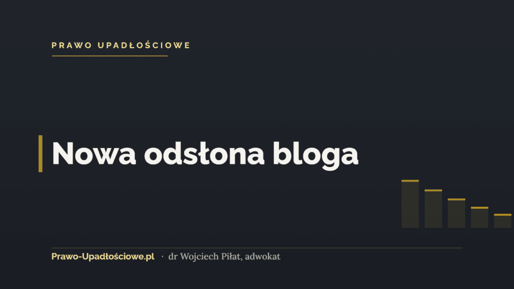 Nowa odsłona bloga