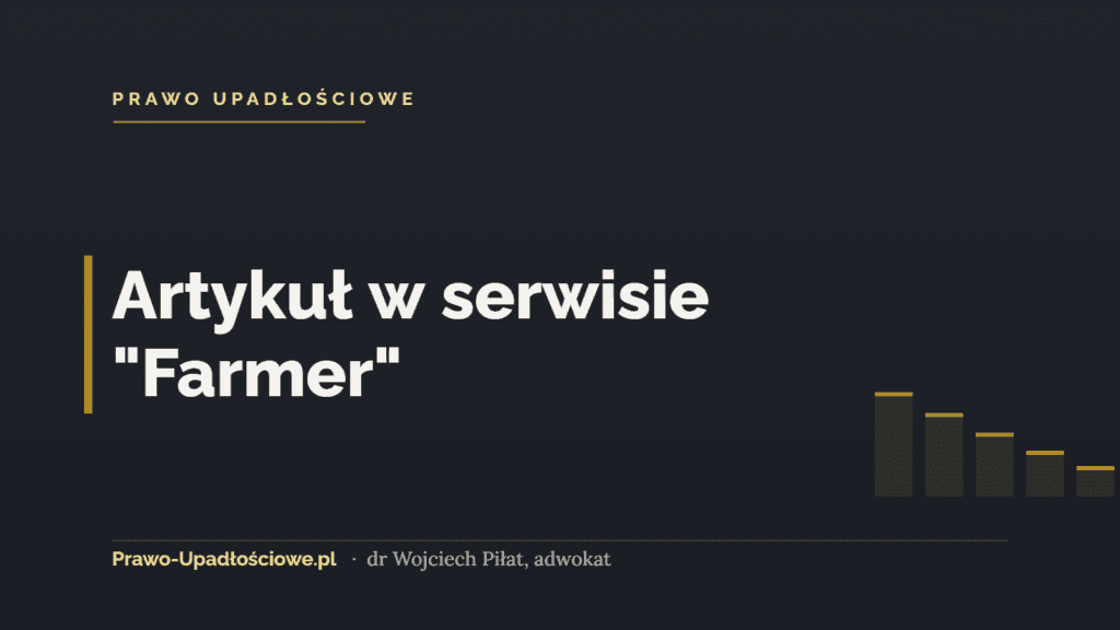 Artykuł w serwisie "Farmer"